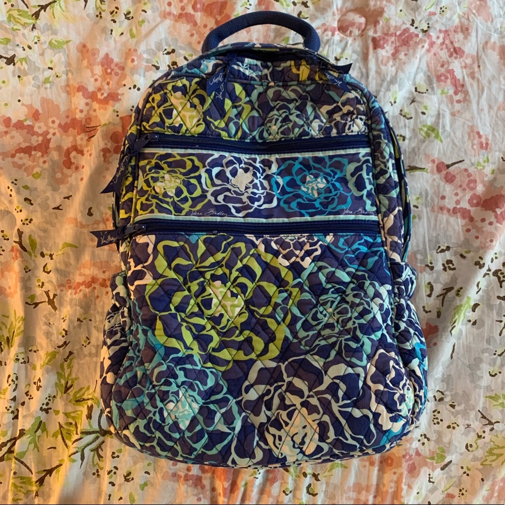 Vera Bradley Backpack with Laptop Sleeve Pocket